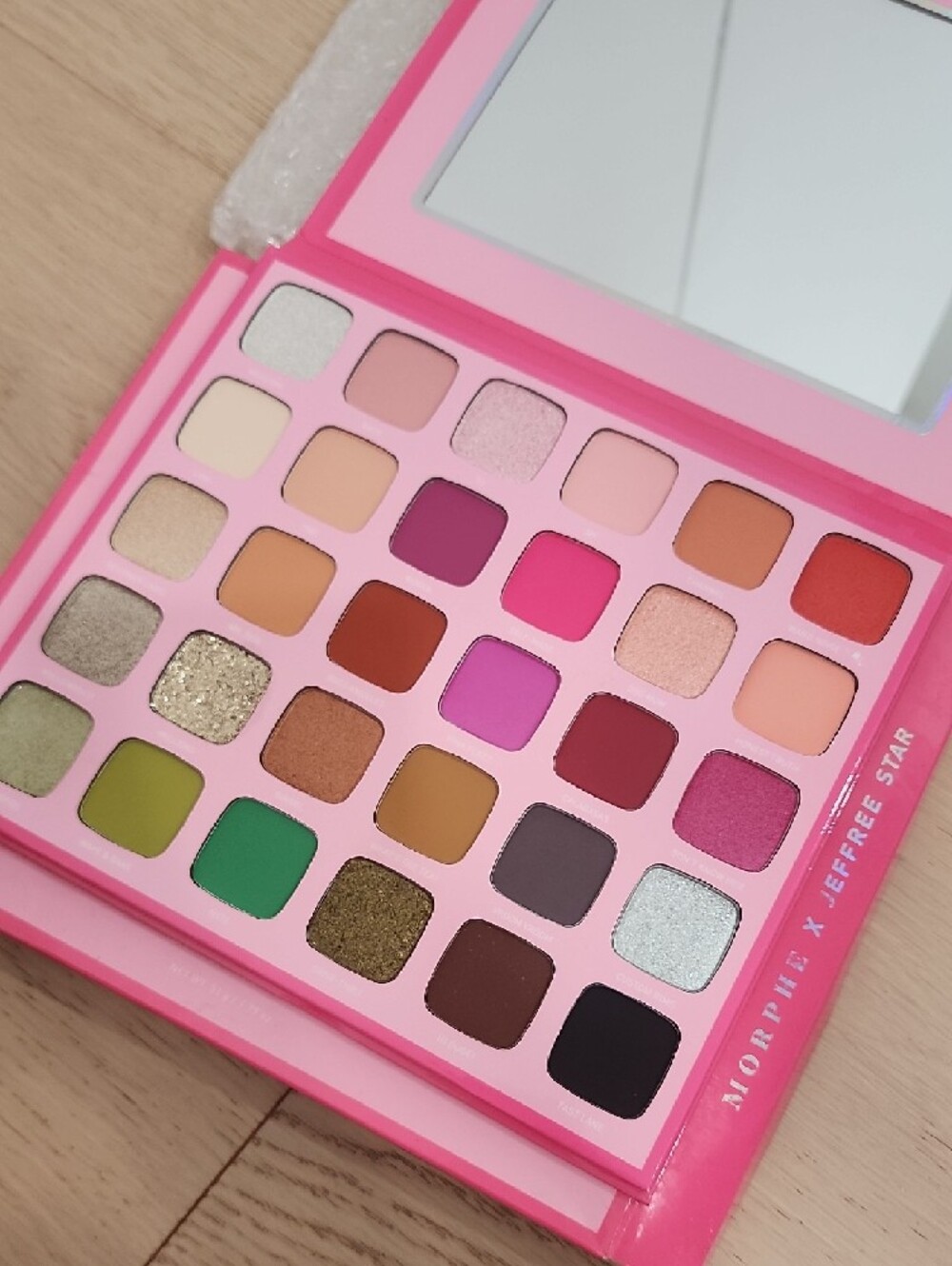 Morphe Pink Holographic Collaboration Palette